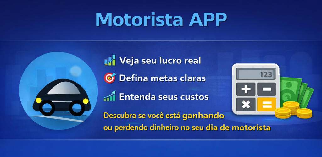 Motorista APP - Veja seu lucro real